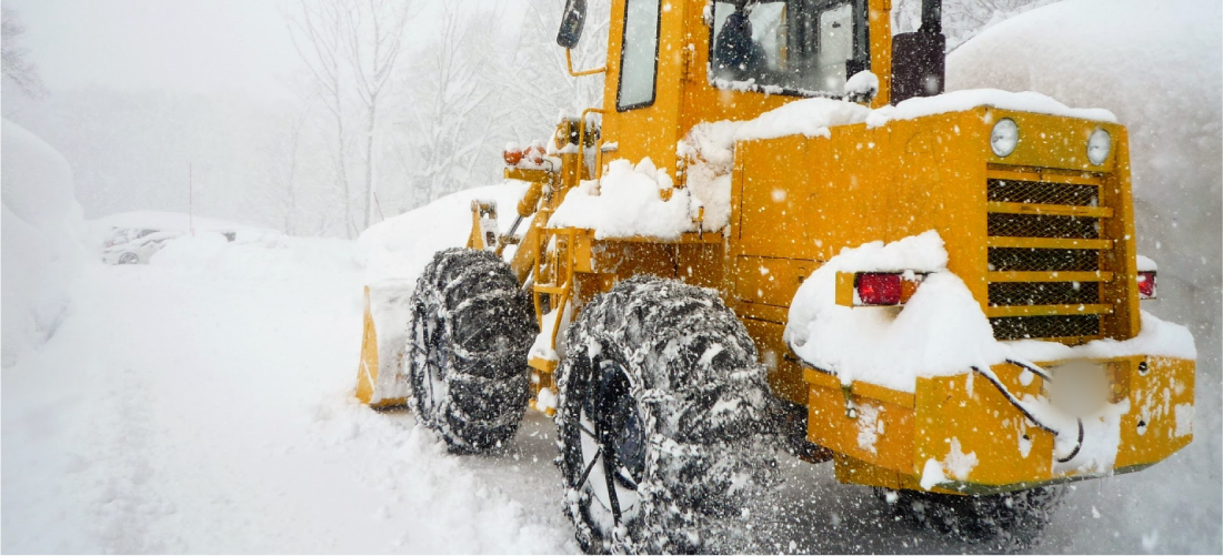 除雪作業
